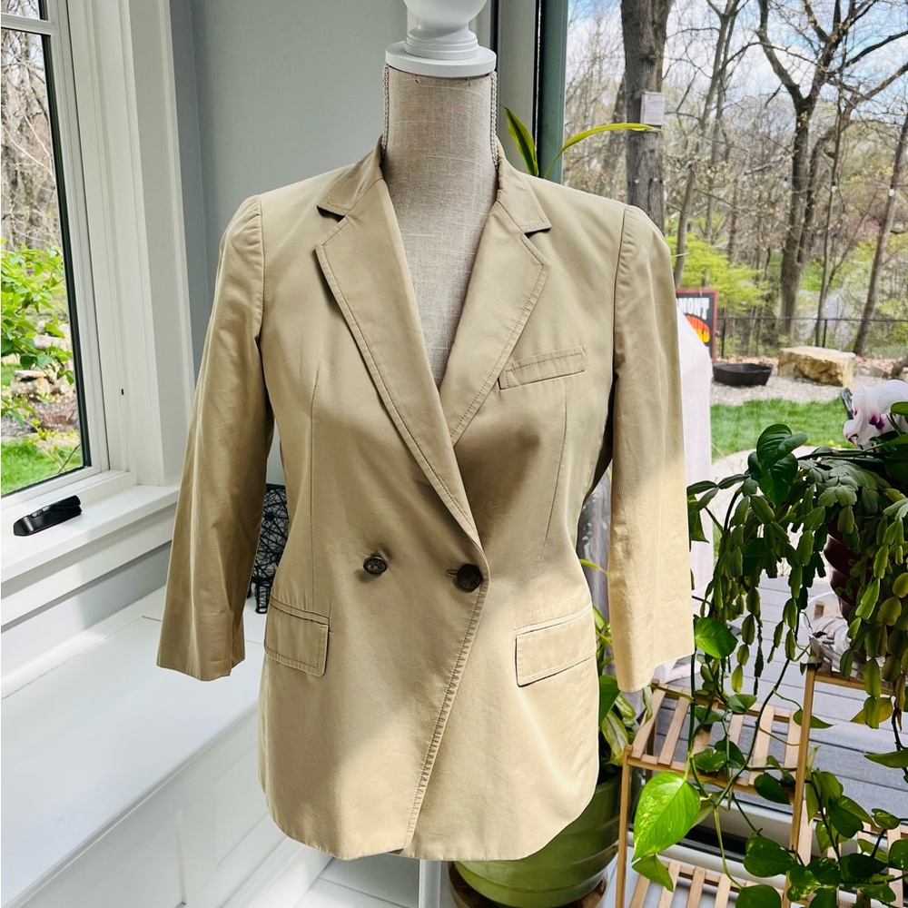 Boy. By Band of Outsiders double breasted khaki jacket